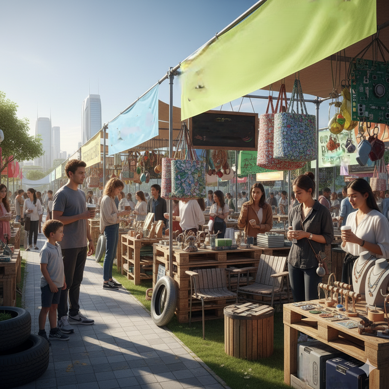 Reciclării modelează un viitor în care deșeurile devin o resursă valoroasă care alimentează creșterea și protejează planeta.