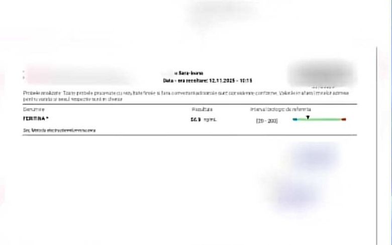 A apărut buletinul de analize al Sarei, fetița de 2 ani care și-a pierdut viața în cabinetul stomatologic. Ce valori i-au ieșit cu mult peste limita normală | FOTO