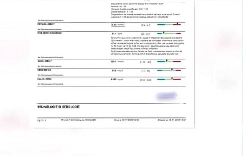 A apărut buletinul de analize al Sarei, fetița de 2 ani care și-a pierdut viața în cabinetul stomatologic. Ce valori i-au ieșit cu mult peste limita normală | FOTO
