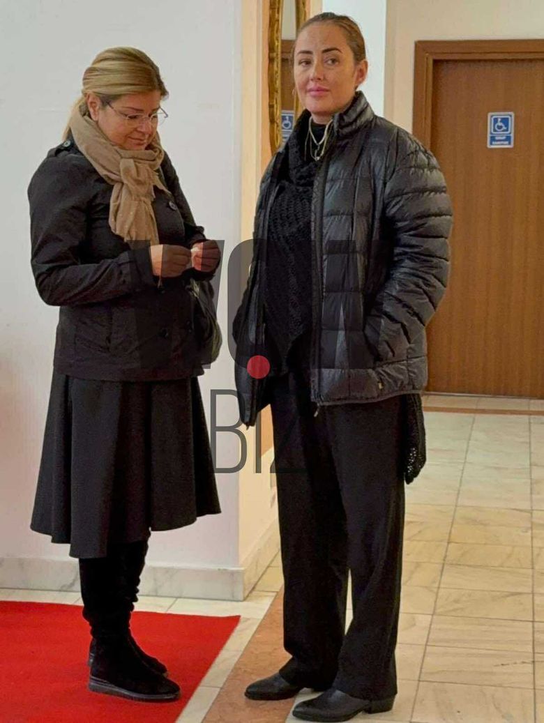 nidia moculescu  la priveghiul lui Horia Moculescu