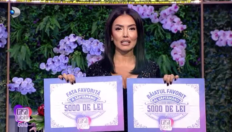 Andreea Mantea a anunțat favoritul săptămânii! Toții concurenții din „Casa iubirii” au fost uimiți când au văzut cine a obținut titlul: „Nu m-am gândit”