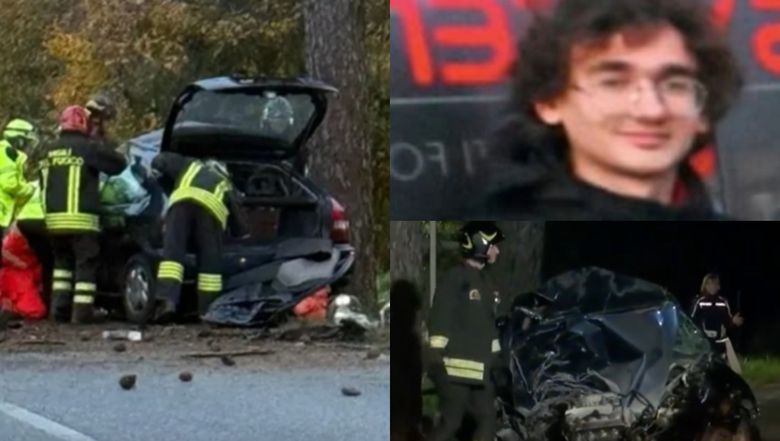 tanar incident rutier în Italia