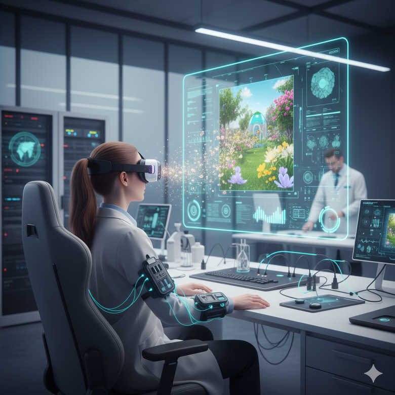 Mirosul digital redefinește modul în care oamenii interacționează cu tehnologia prin adăugarea de mirosuri în medii de realitate virtuală imersive.