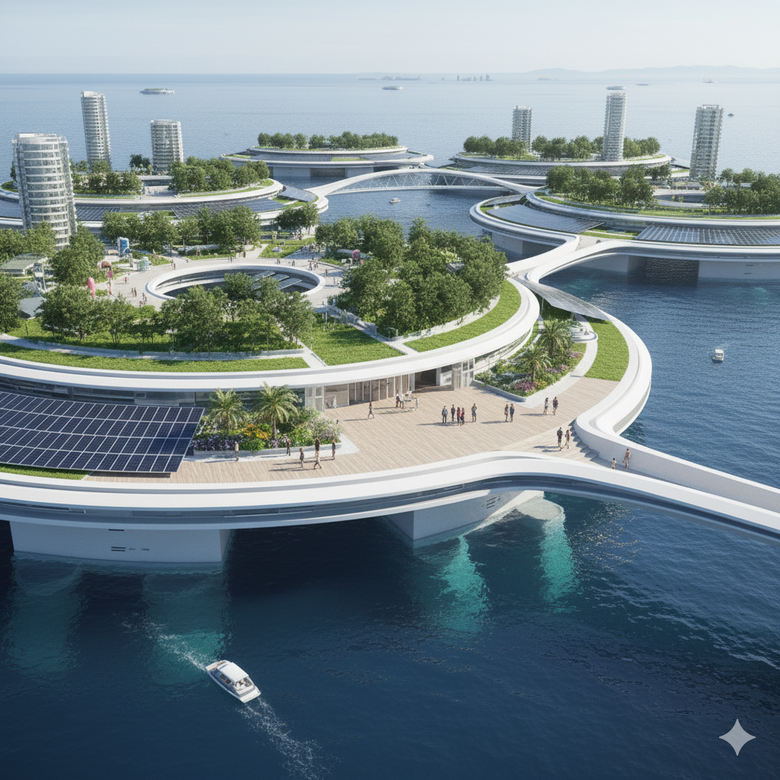 A trăi pe ocean nu mai este science fiction; devine o realitate sustenabilă și inovatoare pentru viitorul umanității.