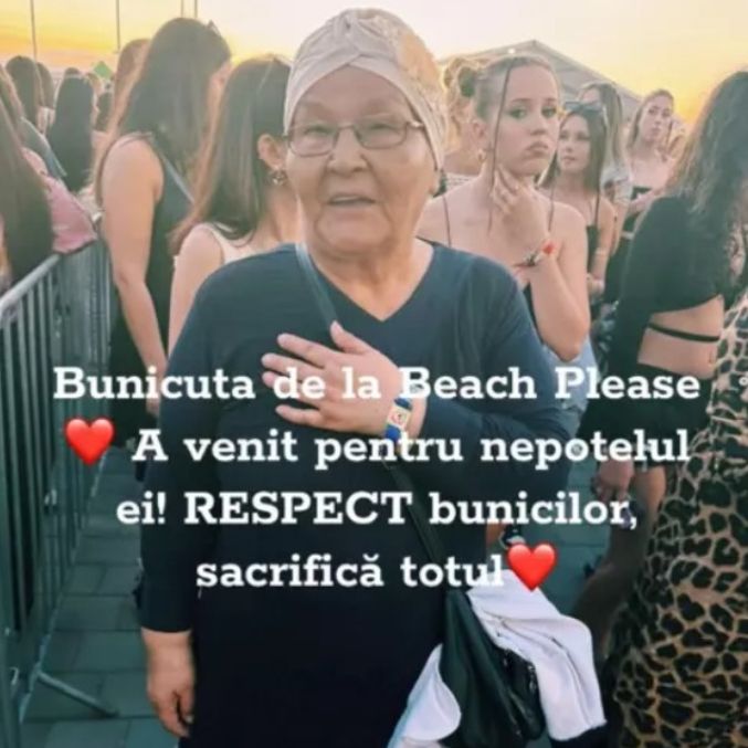 Bunica virală Beach Please
