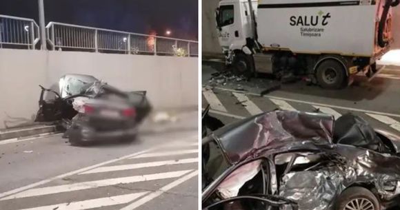 accident asajul Michelangelo timisoara