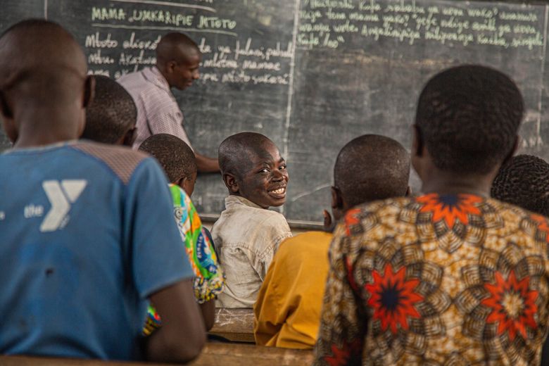 Copii care participă la ore