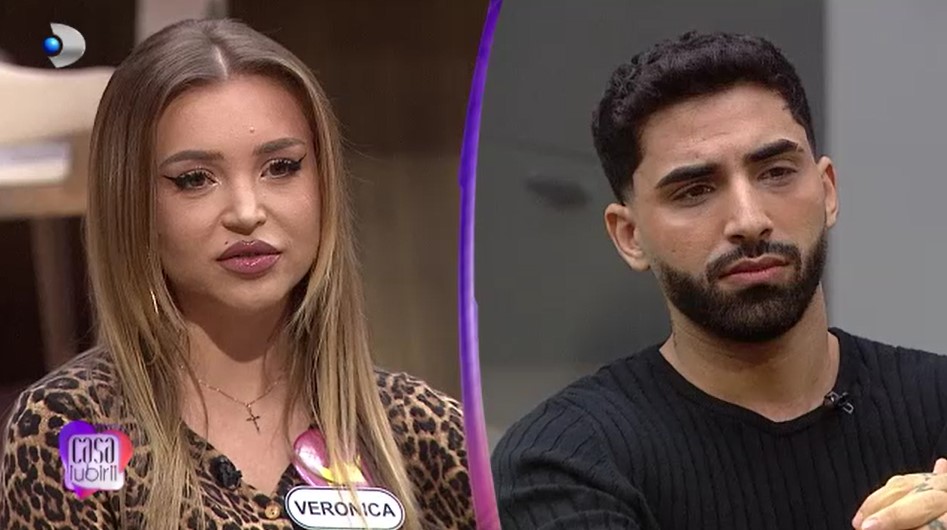 Veronica, foc și pară după ce Ahmed i-a dat follow altei fete. Ce decizie ia concurenta de la „Casa iubirii”, după gestul tânărului: „Punct!”