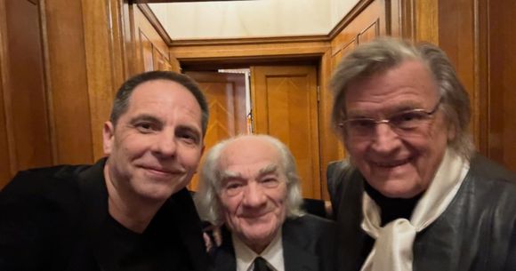 Dan Negru alături de Leon Dănăilă și Florin Piersic.