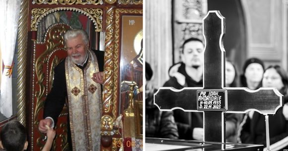 colaj Preotul Ioan Andrioaie - cruce Ioan Andrioaie