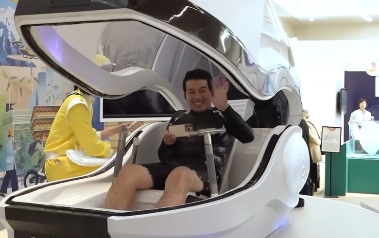 masina de spalat oameni