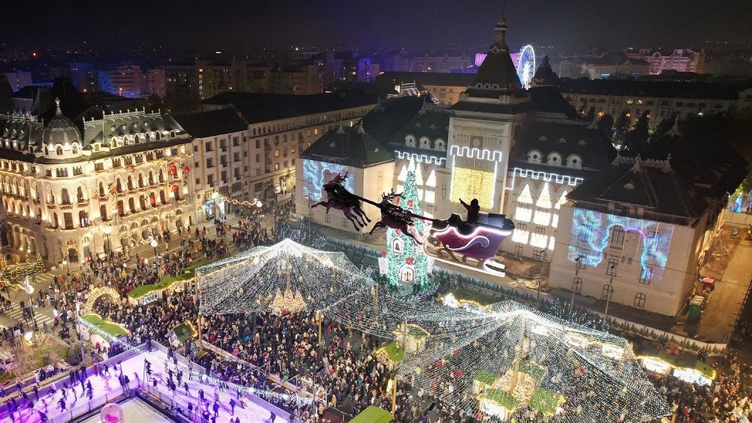 Târgul de Crăciun din Craiova, declarat cel mai frumos din Europa. Târgul a primit sute de mii de voturi din toată lumea