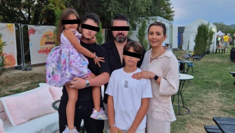 Roxana Moise si familia