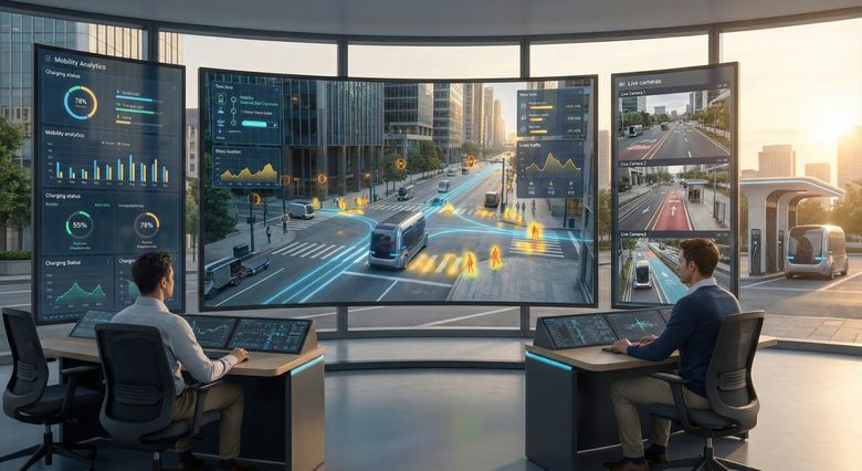 Autobuzele autonome remodelează transportul public prin îmbunătățirea mobilității prin sisteme avansate.