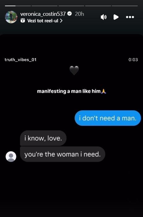 instastory veronica casa iubirii