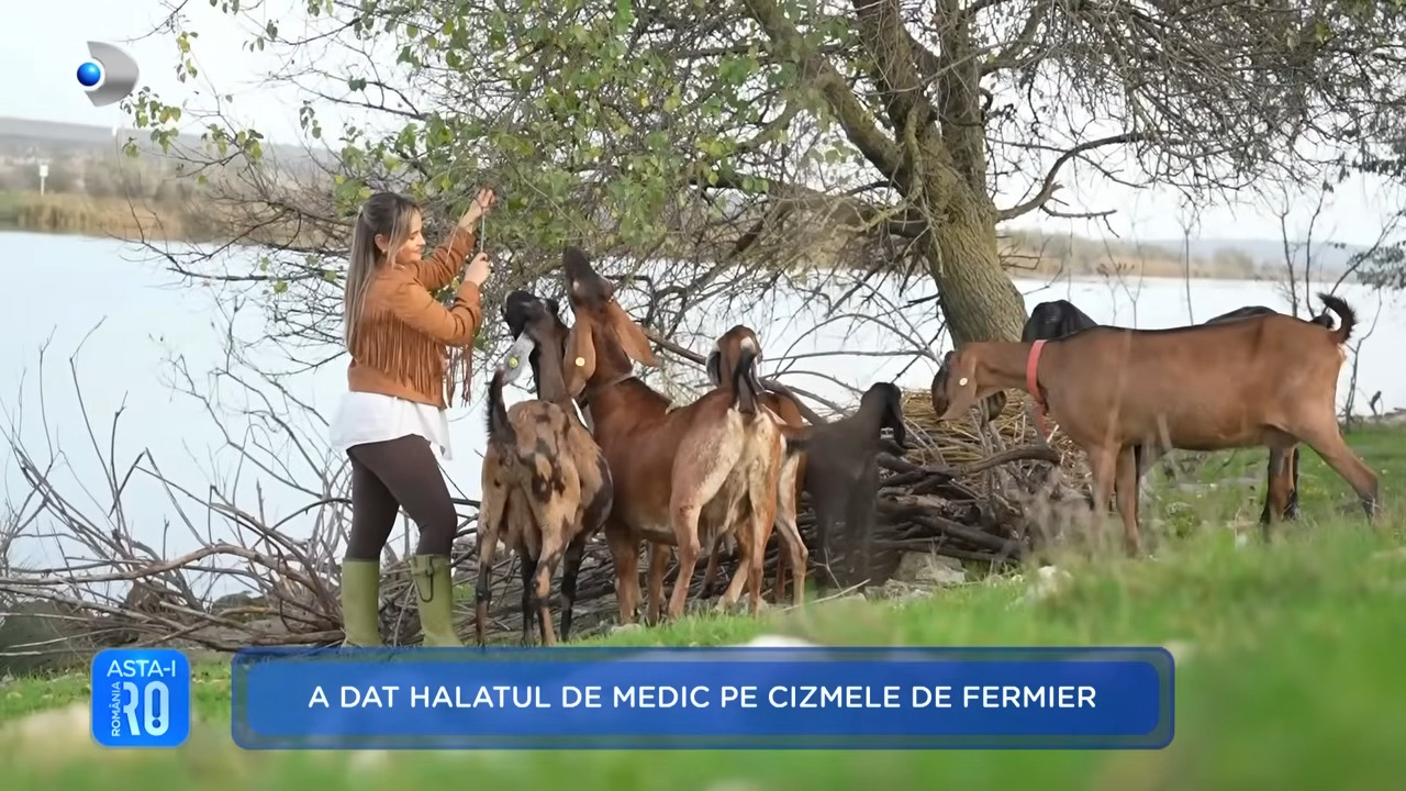 De la medic la fermier! Roxana Ștefănescu este chirurgul care a lăsat halatul pentru viața la țară: „Pentru mine este tot ceea ce-mi doresc”