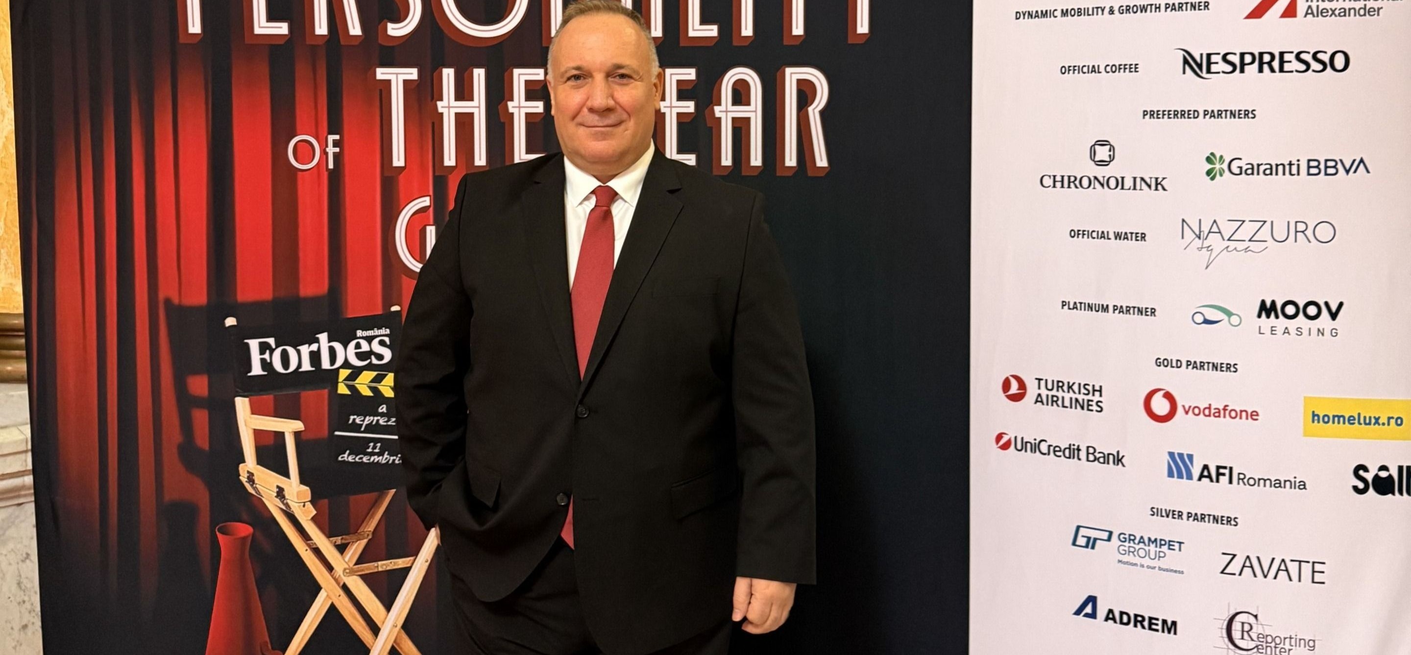 Uğur Yeşil, CEO și Executive Board Member Doğan Media, a primit distincţia "Personality of the Year 2025"