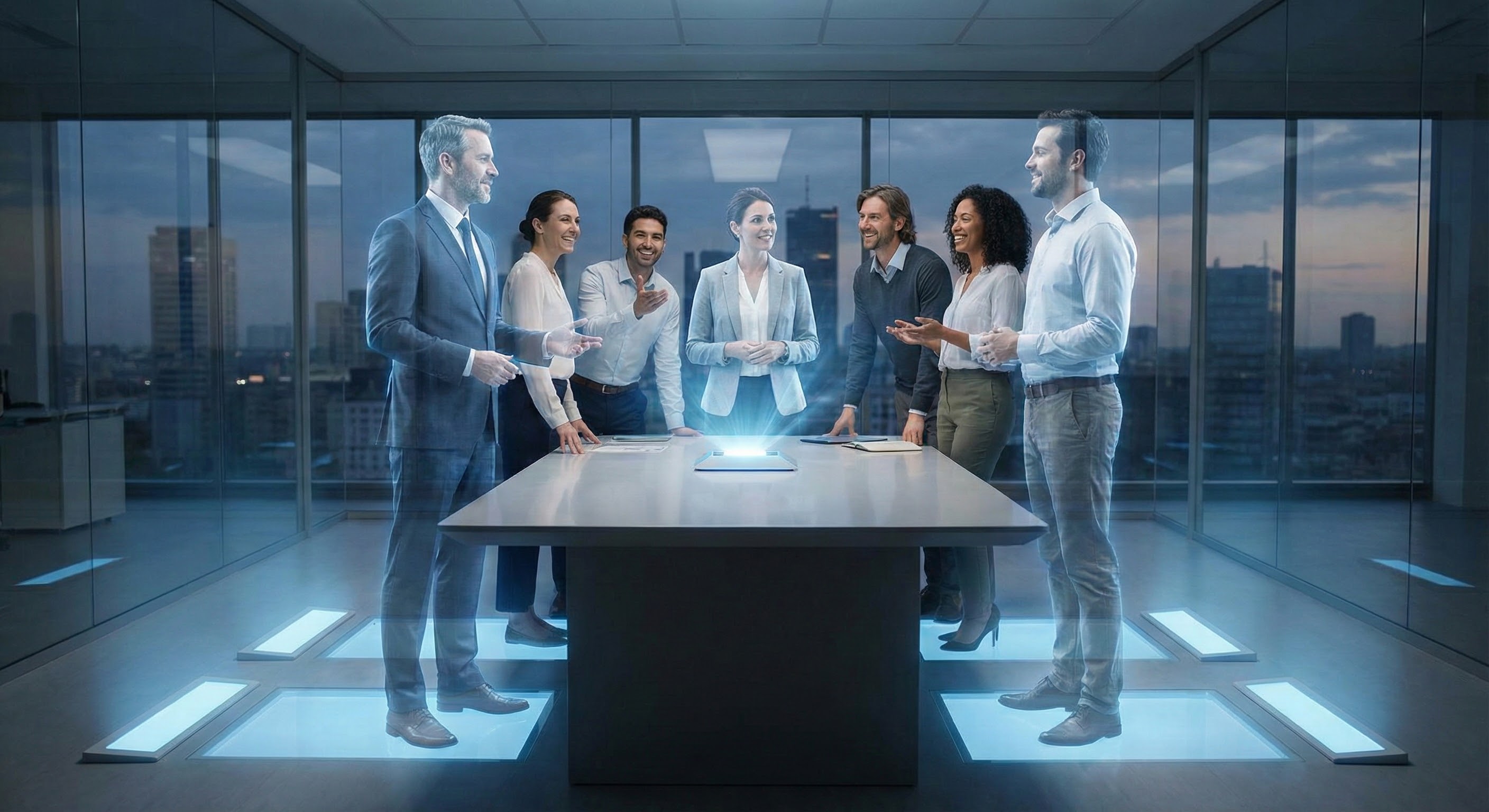 Întâlniri cu hologramă 3D și viitorul comunicării virtuale