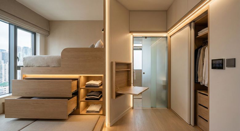 Micro-camerele scurte oferă amenajări eficiente care oferă un confort surprinzător în șederile urbane moderne.