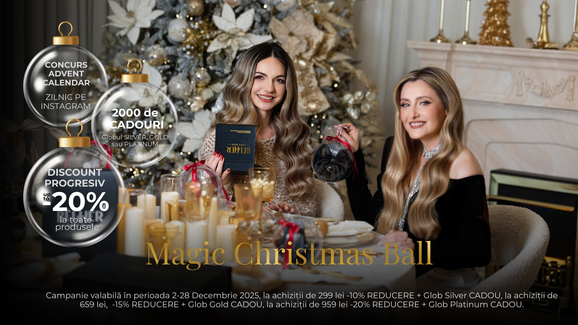 (P) Alina Sorescu lansează trendurile de Sărbători 2025 în noua campanie Belher – Magic Christmas Ball