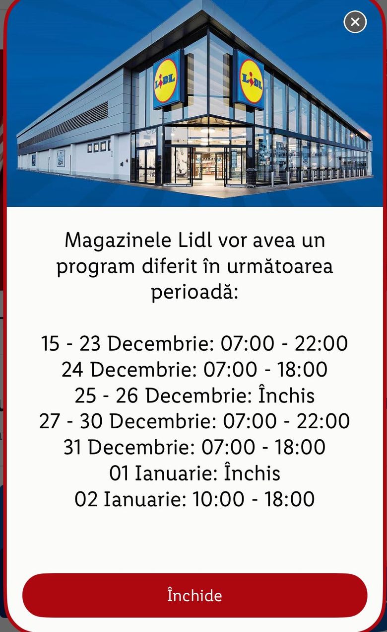 programe magazine craciun și revelion 2025
