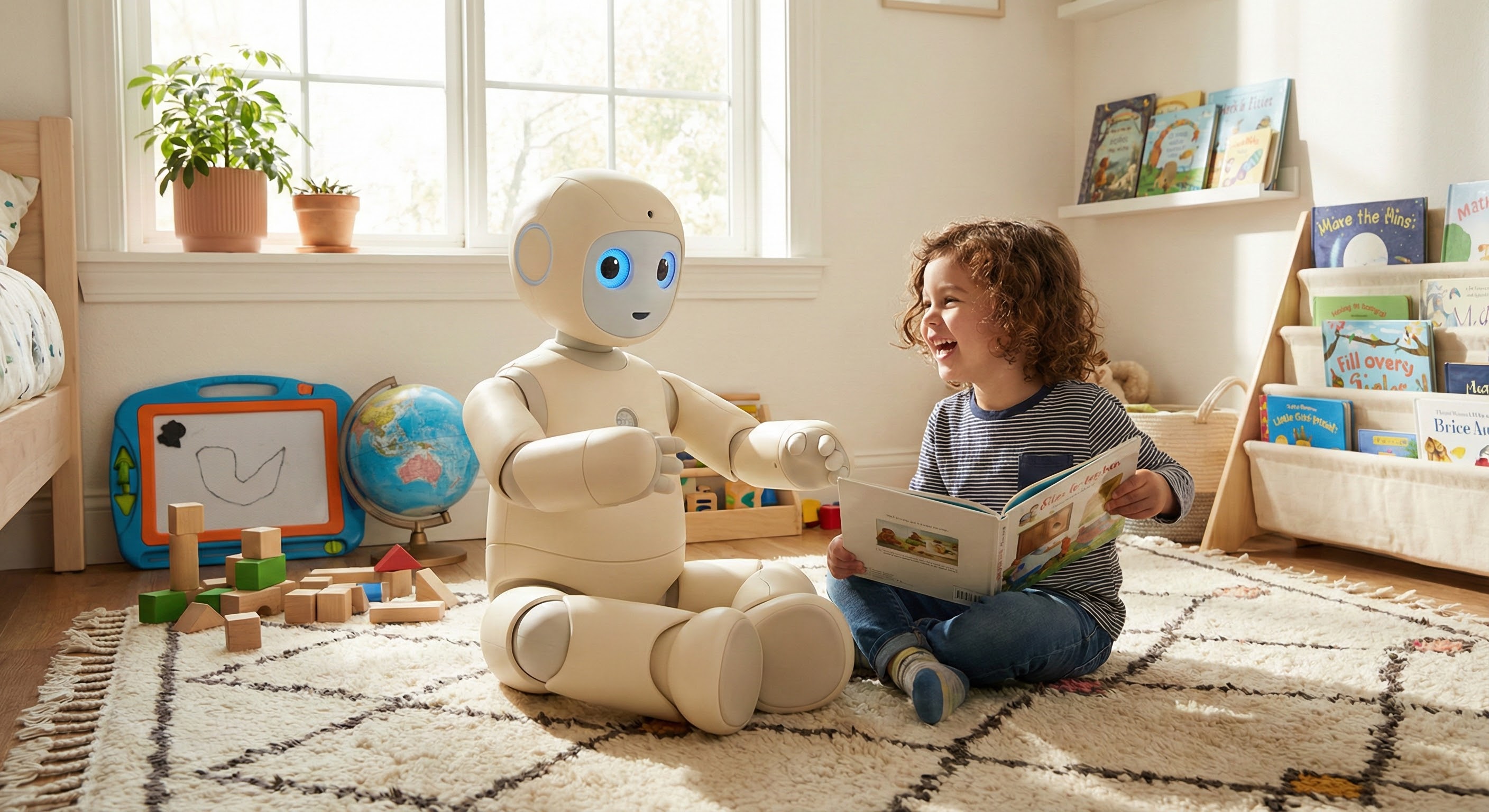 Companioni roboții copii: Joacă mai inteligentă și învățare timpurie