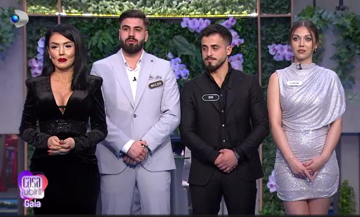 Moldo, Edi și Lucia, în fața eliminării! Cine este concurentul care a părăsit emisiunea „Casa iubirii”