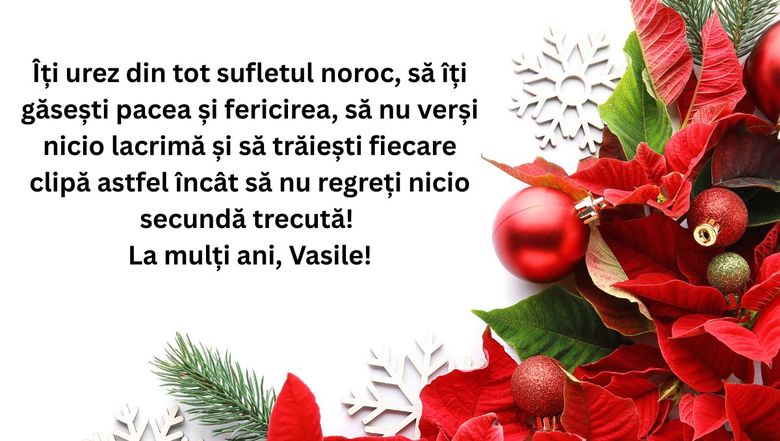 Mesaje și urări de Sfântul Vasile 2026
