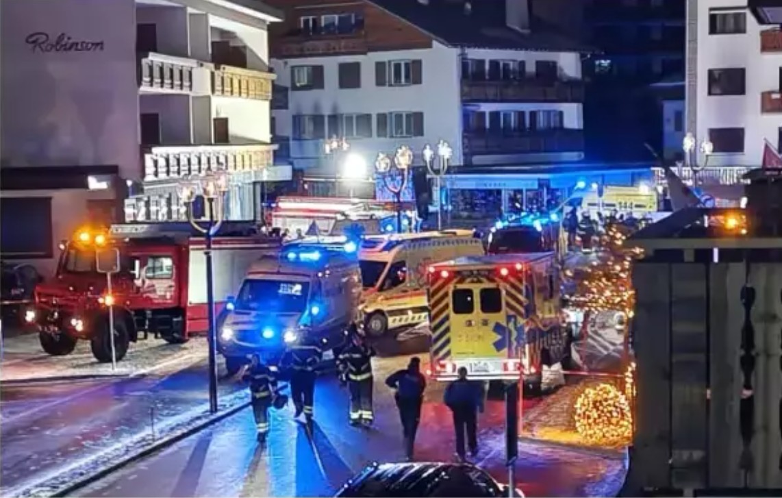 Incident tragic în noaptea de Revelion! 10 persoane și-au găsit sfârșitul în urma unei explozii într-o stațiune din Elveția