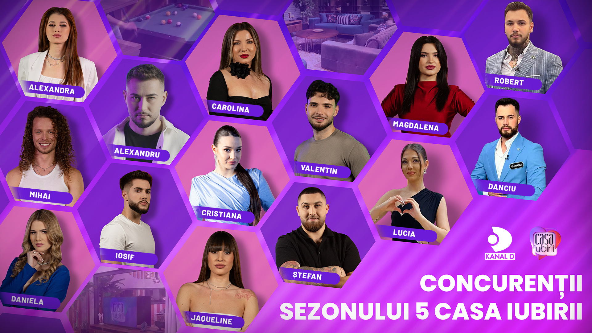 Cine sunt concurenţii noului sezon “Casa Iubirii”