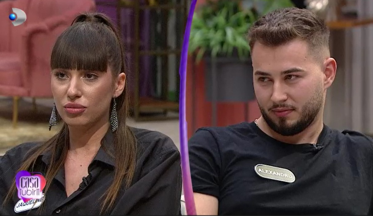Jaqueline a dat cărțile pe față după camera roșie cu Alexandru: „Am fost certată” Ce i-a putut spune concurentul