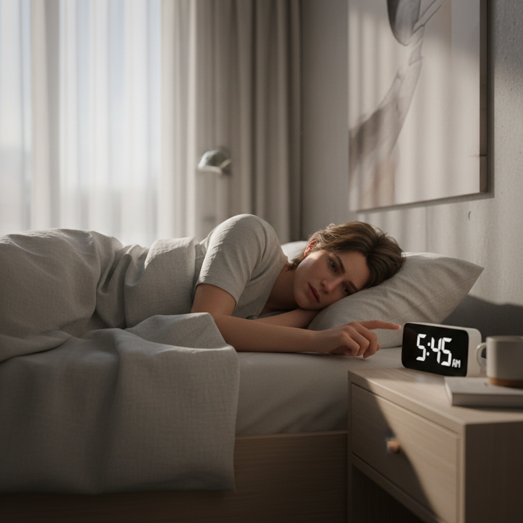 Obicei de a amâna Cum somn și alegerile privind alarma productivitatea