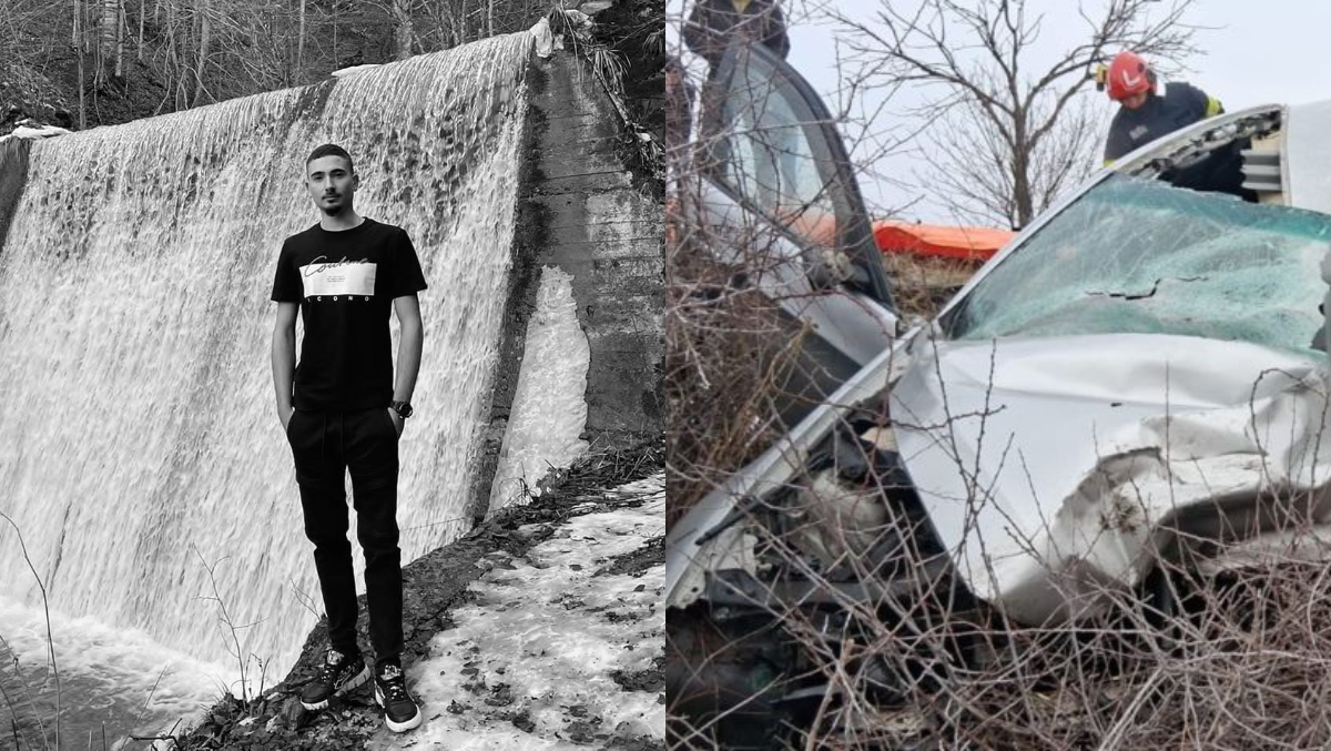 Adrian, un tânăr de 25 de ani din Pitești, s-a stins pe loc după ce a intrat cu mașina într-un autocamion. Medicii l-au resuscitat zeci de minute