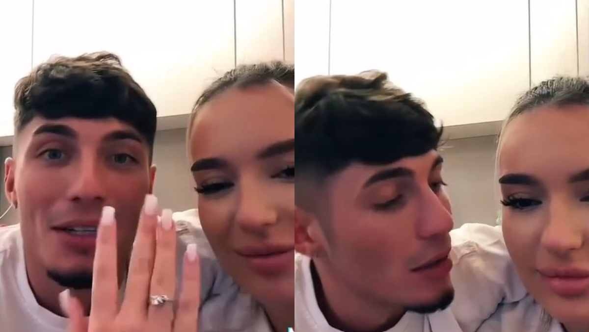 Naomi și Dorobanțu au făcut anunțul despre copil, dar și despre nuntă: „Gata. Am cerut-o” Imaginile care au pus fanii pe jar