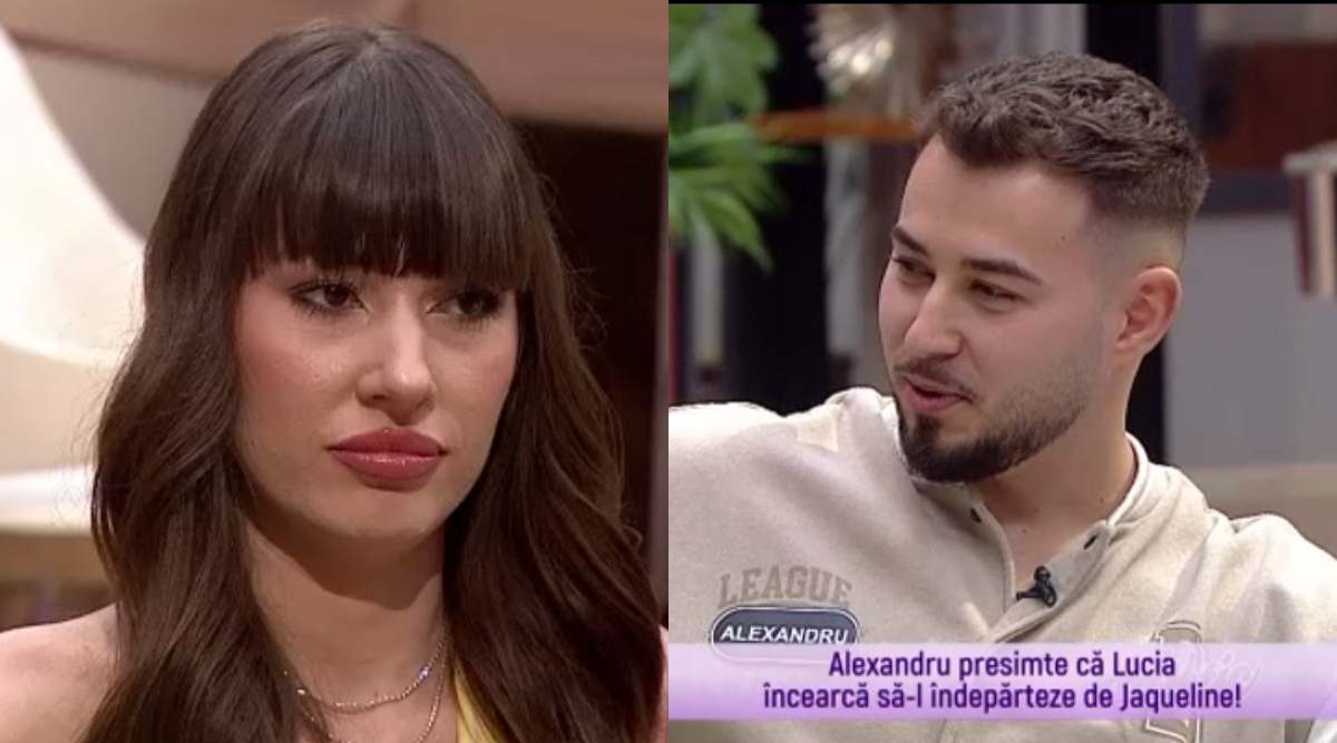 Lucia intervine între Jaqueline și Alexandru: ,,Vrea doar să mă ațâțe”. Pe cine va alege concurentul