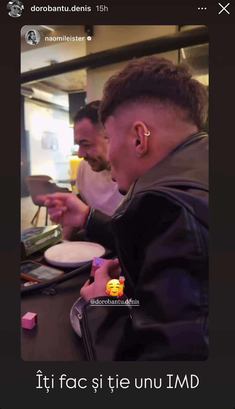 Naomi și Dorobanțu au făcut anunțul despre bebeluș.