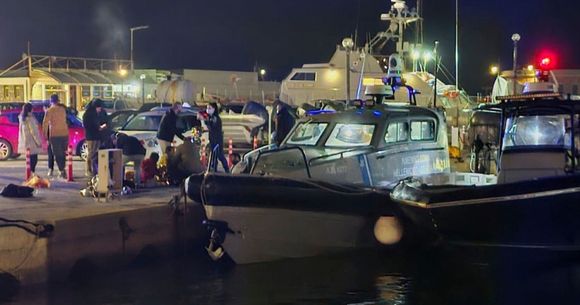 Barcă motor imigranți