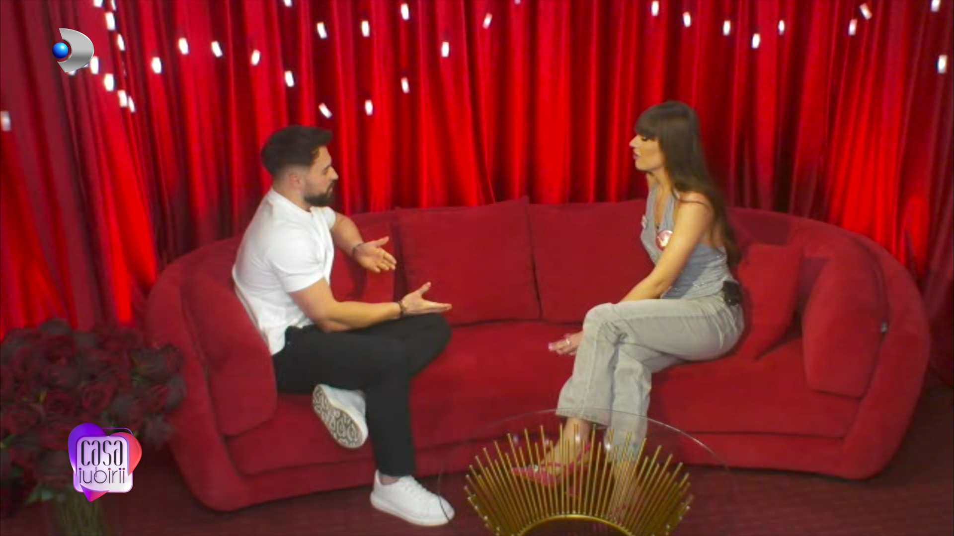 Danciu și Jaqueline, momente tensionate în camera roșie: ,,Mă enervezi”. Ce a avut să-i reproșeze concurenta