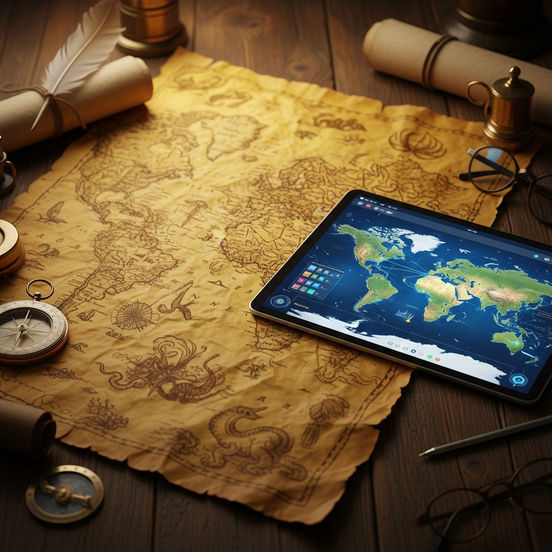 Hărțile modelează modul în care oamenii înțeleg spațiul, influențează percepția și definesc în liniște puterea, ghidând modul în care granițele și.