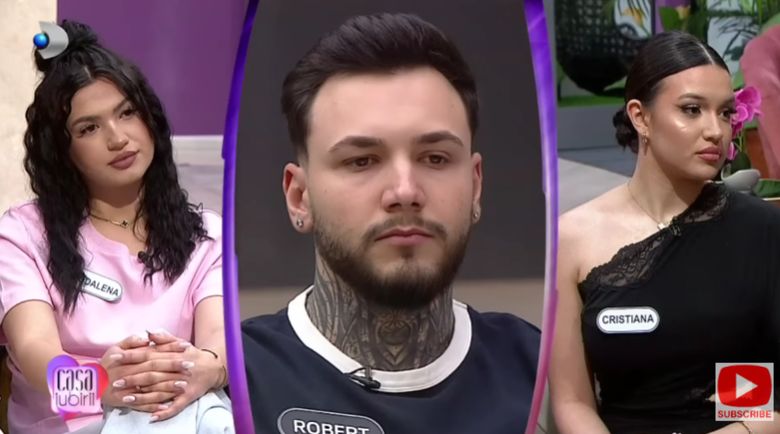 Magdalena, Robert și Cristiana în ediția de azi.