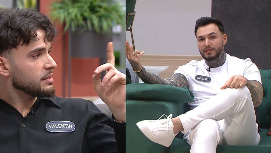 Robert dezvăluie ce a spus Valentin despre relația cu Daniela la hotel: „Umbli cu minciuna pe aici!”. Aflați despre ce este vorba în ediția din „Casa iubirii” de vineri, 13 februarie, de la orele 10:00 și 16:30, la Kanal D