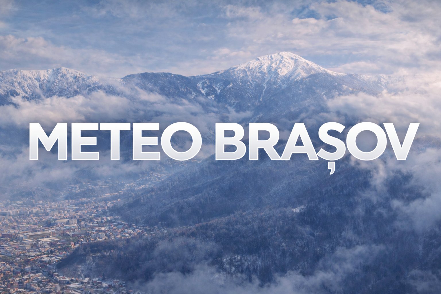 (P) Prognoza meteo pentru Brașov, joi, 12 februarie 2026. Cer noros, până la 8°C și o seară mai senină