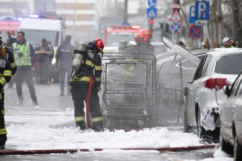 Scenele surprinse pe Bulevardul Constructorilor, în cartierul Crângași din Sectorul 6, i-a șocat pe șoferii care au trecut prin zonă