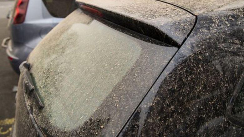 Valul de praf saharian în Grecia.