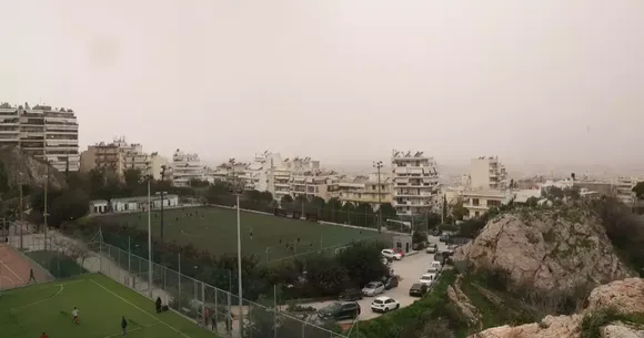 Valul de praf saharian &icirc;n Grecia.