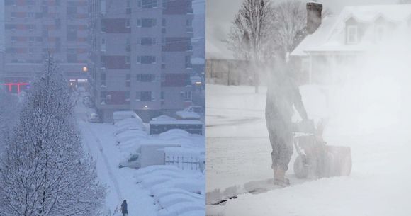 Zăpada a pus stăp&acirc;nire pe Rom&acirc;nia.