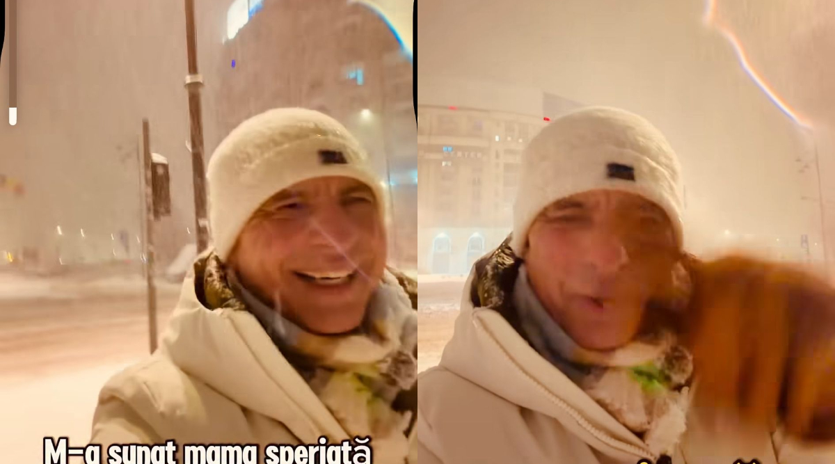 Ce a pățit Dan Negru din cauza ninsorilor: „M-a sunat mama speriată…”. Vedeta Kanal D a împărtășit totul pe Instagram