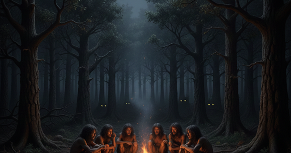 Frica umană de &icirc;ntuneric nu a apărut brusc; a apărut prin evoluție, model&acirc;nd percepția, comportamentul de supraviețuire și răspunsurile emoționale.