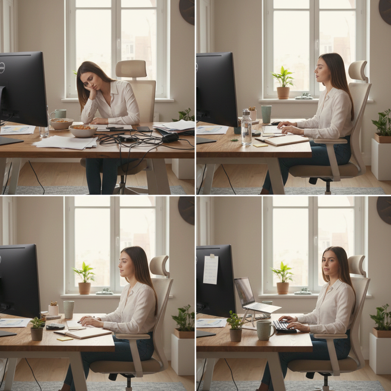 Fotografiile înainte și după atrag atenția deoarece acestea dezvăluie schimbări, declanșează psihologia și creează motivație prin transformare.