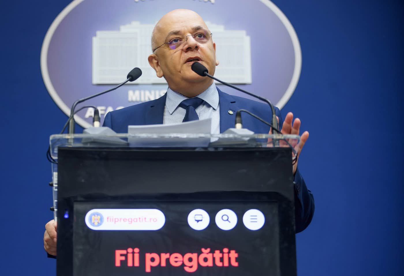 Raed Arafat își cere scuze pentru mesajul RO-Alert trimis la 4 dimineața și declară că se lucrează la schimbarea sunetului de alertă